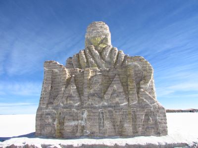 Monumento Rally Dakar - Salar de uyuni