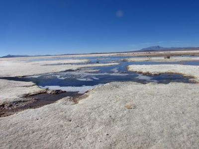 Ojos del Salar de uyuni